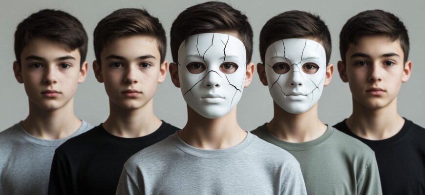 Подростки и маски