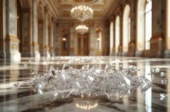 Иллюстрация к стихотворению «Осколок — всё ещё хрусталь»