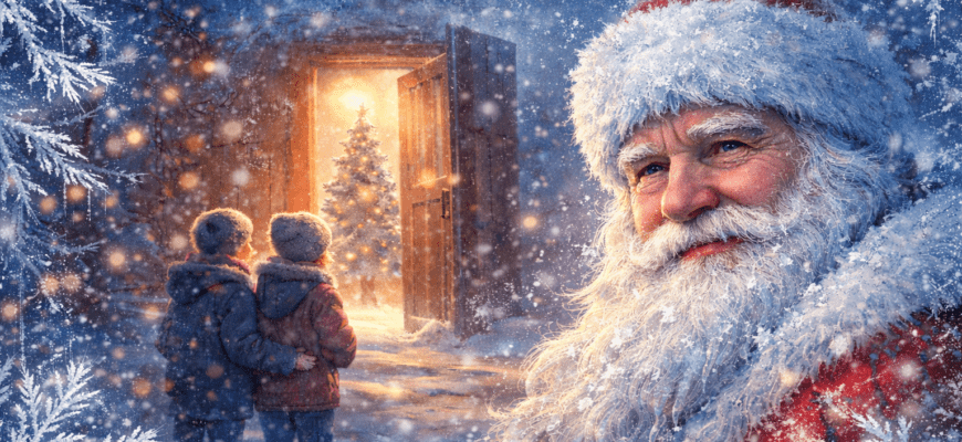 Дед Мороз в детском доме — рождественская история о вере в чудо